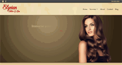 Desktop Screenshot of elysiansalon.net